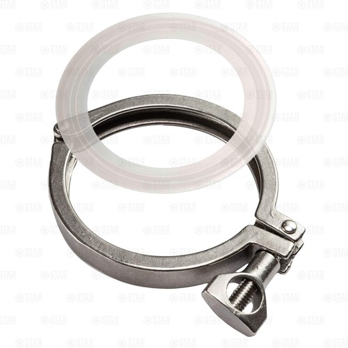 Morsetto trifoglio ss304 - trifoglio,