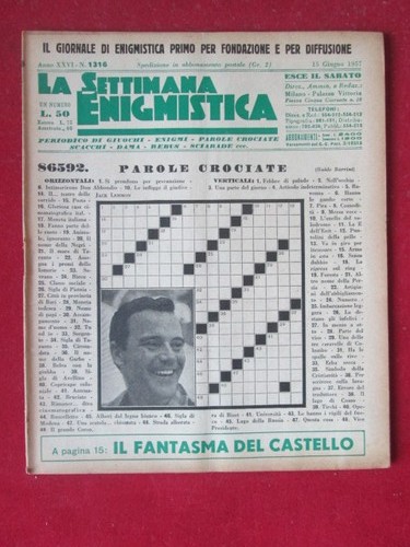 Settimana enigmistica 1316 - settimana,