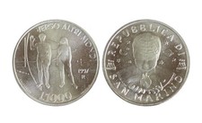 SAN MARINO 1000 LIRE ARGENTO