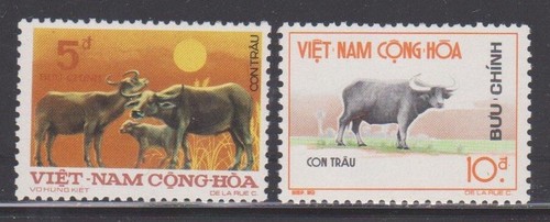 1973 francobolli vietnam del - francobolli,