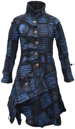 Cappotto hippie asimmetrico - hippie, in