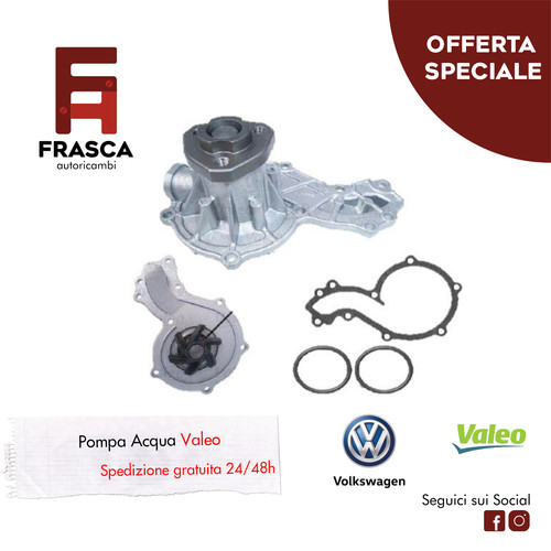 Pompa acqua valeo volkswagen - pompa,