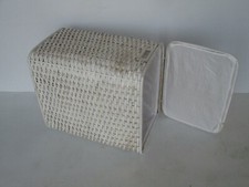 Cesto porta biancheria vimini - cesto,