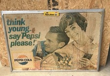  Rara insegna pubblicitaria in