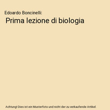 Prima lezione biologia - prima,