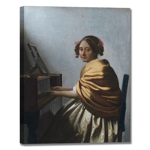 Vermeer donna seduta virginale