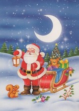 SANTA CLAUS ANIMALS CHRISTMAS