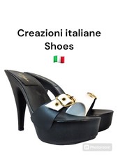 Zoccoli Sandali clogs mules shoes artigianali made in italy 