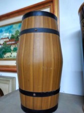 botte portaombrelli metallo finto legno vintage