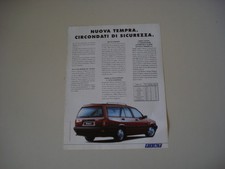 advertising Pubblicità 1993 FIAT TEMPRA SW