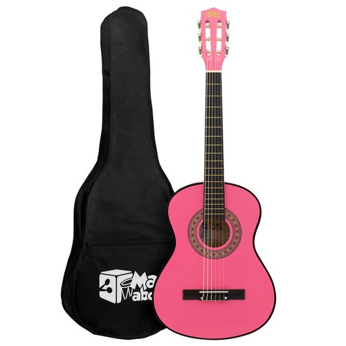 Chitarra classica rosa di - 3/4,