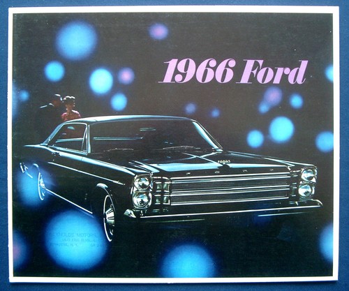 Brochure depliant 1966 - , ford