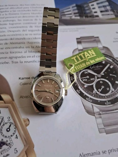 Reloj vintage titan 17rubis - reloj,