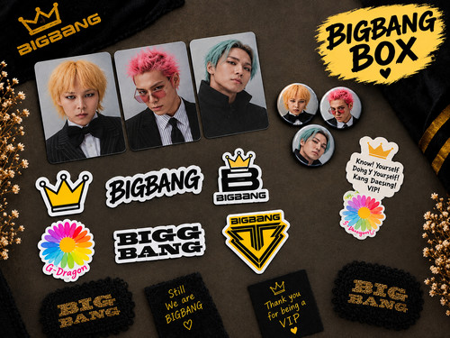 Bigbang box pop fan - bigbang, gift