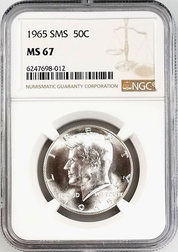 1965 sms kennedy mezzo dollaro - 1965,