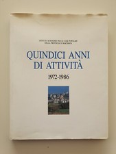 Quindici anni di attività istituto autonomo case popolari macerata urbanistica *