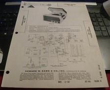 AMPLIFICATORE PHONOLA PHONO CON GIRADISCHI 4 VELOCITÀ - 2 MODELLI (SAMS PHOTOFACT 443-10)