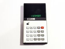 Antica Calcolatrice Vintage Bell 801 Electronic Calculator Japan da Collezione