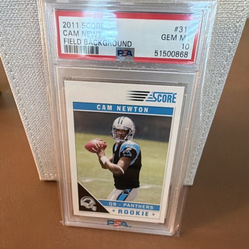 Score 2011 cam newton - 2011, rookie