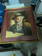 Quadro Vecchio Con Boccale Su