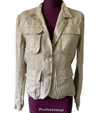 Blazer giacca lino 120% lino