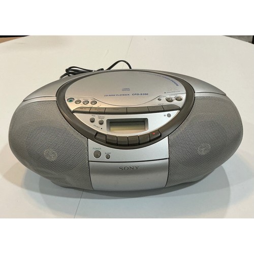 Sony cfd s350 - s350, boombox