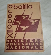 PAGELLA SCOLASTICA 1934/35