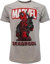 T-shirt Marvel Deadpool Grigia