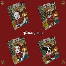 Calza natalizia appesa cane