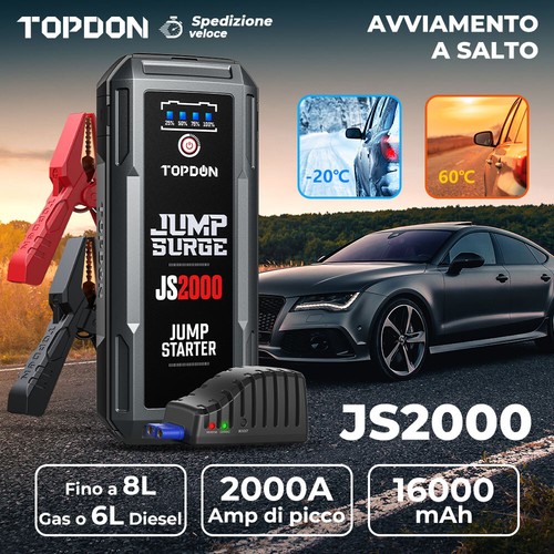 Topdon js2000 jump starter - topdon,