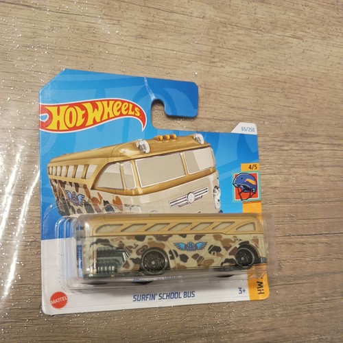 Hotwheels surfin school bus - surfin'school, hw