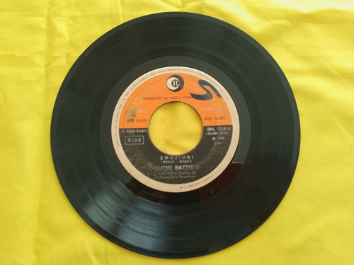 Disco giri lucio battisti - disco,