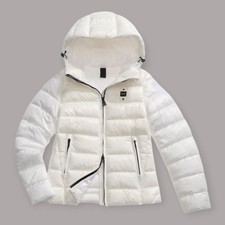 BLAUER PIUMINO A RIGHE CAROLL