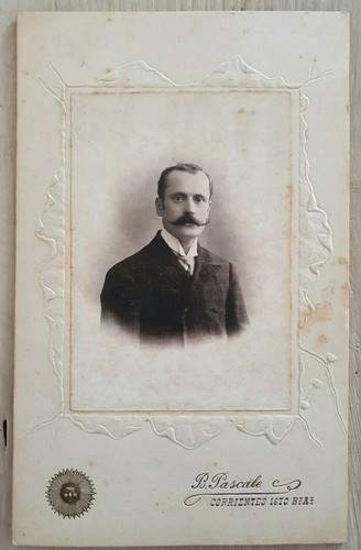 Fotografia antica cartonata