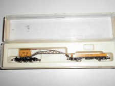 Marklin scala Z - 8657 set carro gru - confezione originale