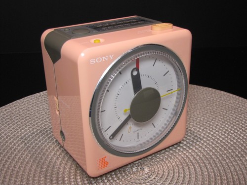 Vintage sony clock radio - vintage,