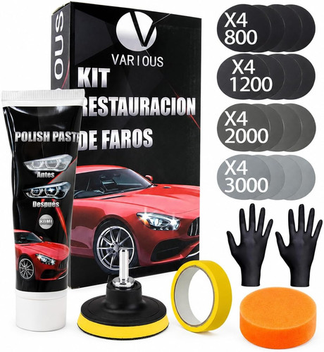 Kit ripristino fari - ripristino, con