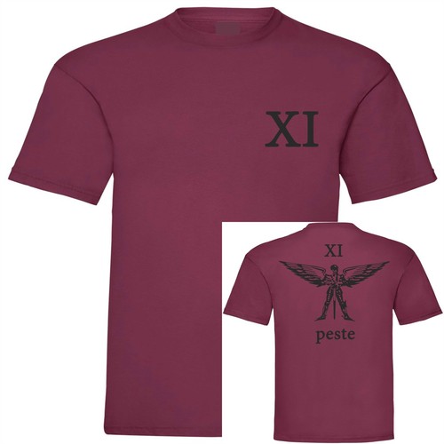 Shirt amaranto compagnia - xi,
