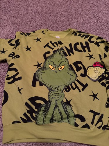 Nwt grinch sweatshirt - grinch,