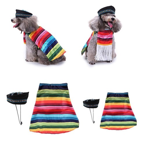 Costume mascotte poncho - costume, da