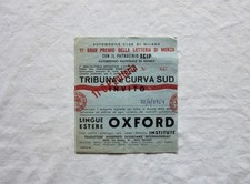 BIGLIETTO TICKET PASS 1969