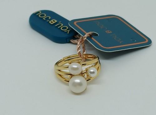 Anello metallo fantasia - in,