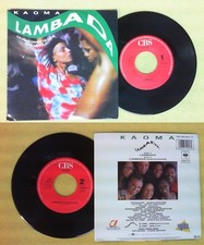 LP 45 7'' KAOMA Lambada 1989 holland CBS 655011 7 no cd mc dvd vhs