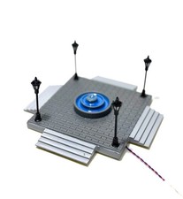 1838DM HO Fontana pubblica con