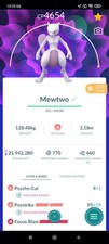 Pokemon Mewtwo LV50 3 mosse