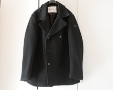 Giacca invernale Nera elegante Uomo Doppio Petto - Markup xxl