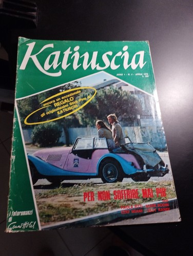 Fotoromanzo katiuscia 1978 - katiuscia, n.4/1978
