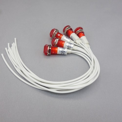 Pezzi 120v 10mm rosso - 50,