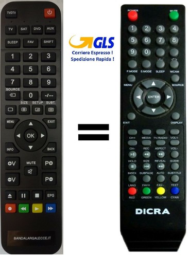 Telecomando gia programmato - telecomando,