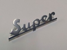 SCRITTA TARGHETTA SUPER PER